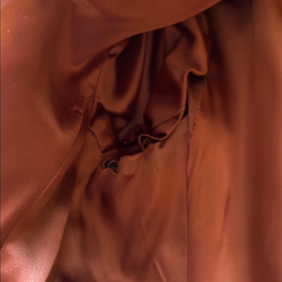 Vintage Elegant Double-Breasted Green Coat - Picture 7 of 8